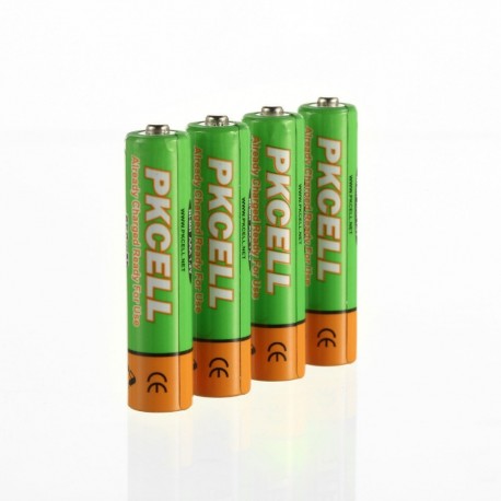 Dobíjecí baterie PKCELL (4ks) - AAA, 850 mAh